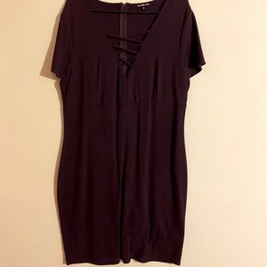 Purple Charlotte Russe Plus Dress